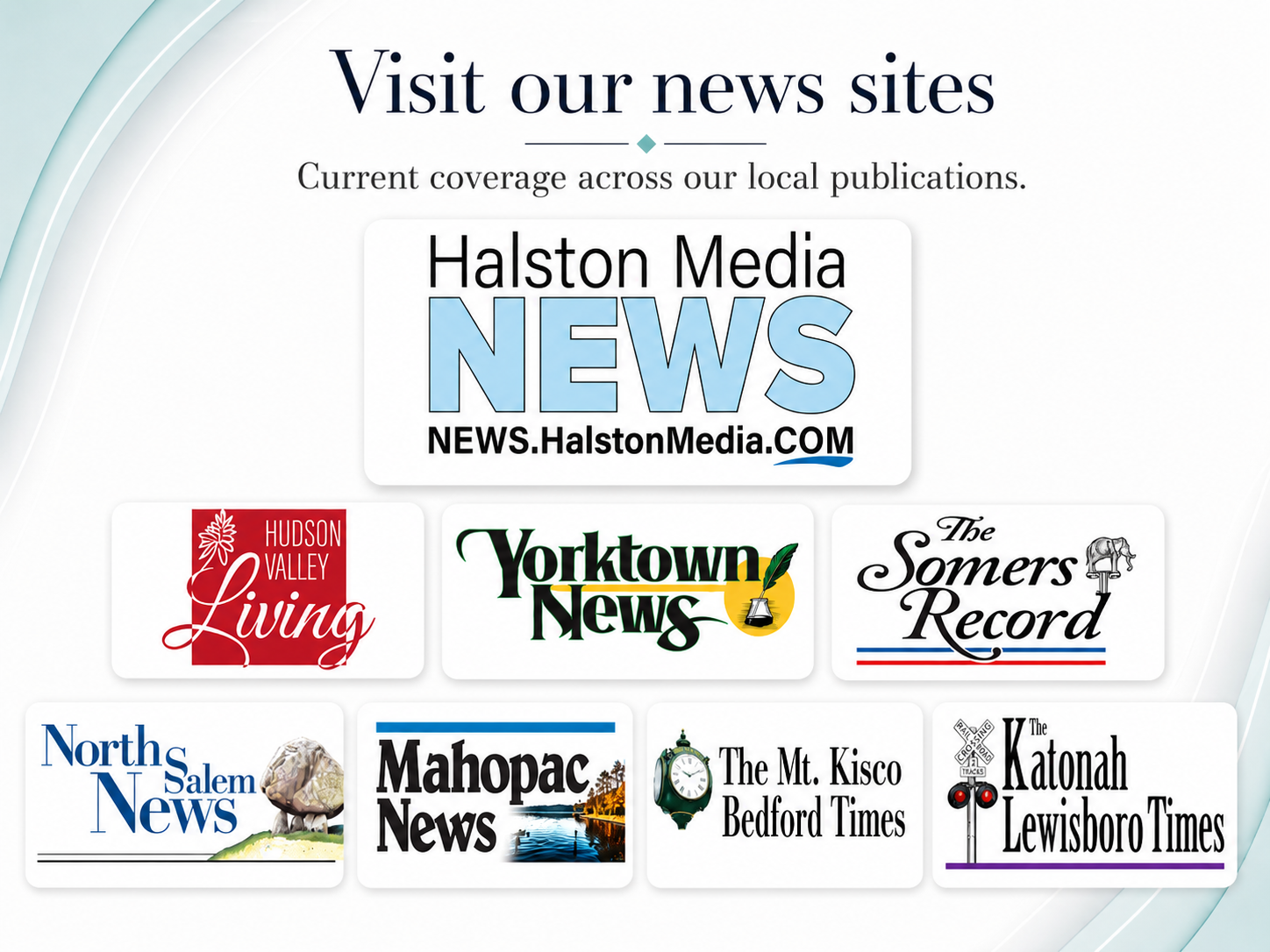 Visit our news sites Visit our news sites
